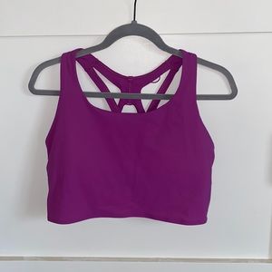 Lululemon stash it bra purple size 12